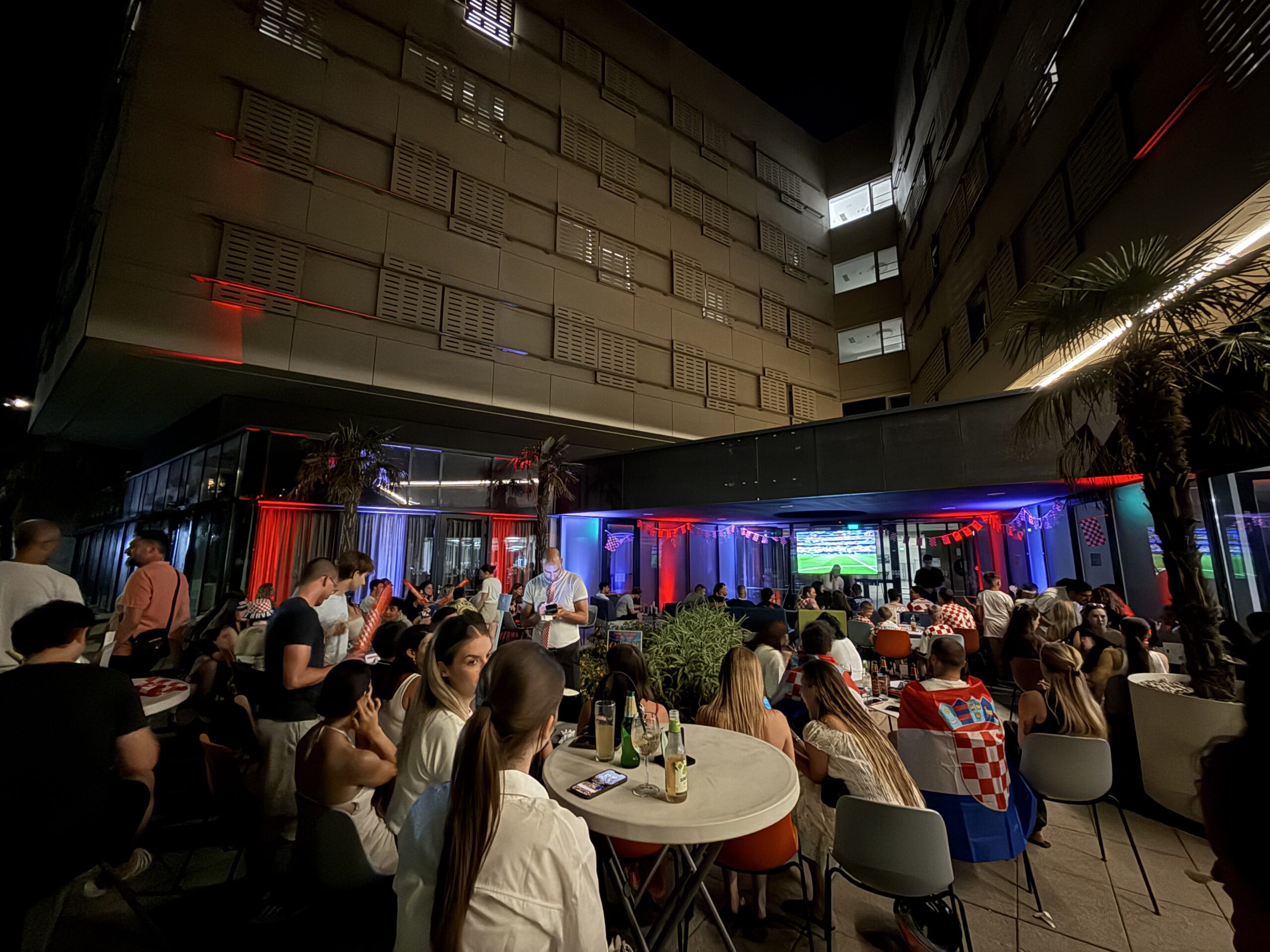 Navijački korner u Studentskom centru Dubrovnik